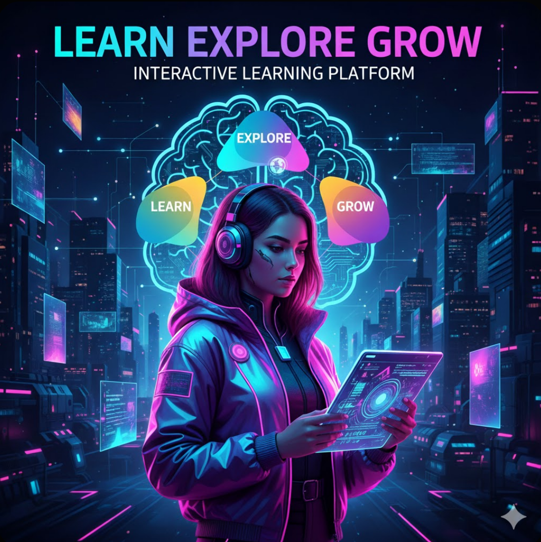Learn Explore Grow - Learning Platform